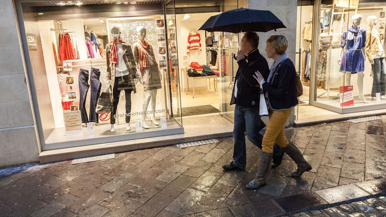 Pérennité du CA des commerces 